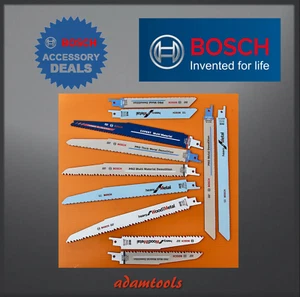 Bosch Reciprocal Saw Blade range, choose - Picture 1 of 14