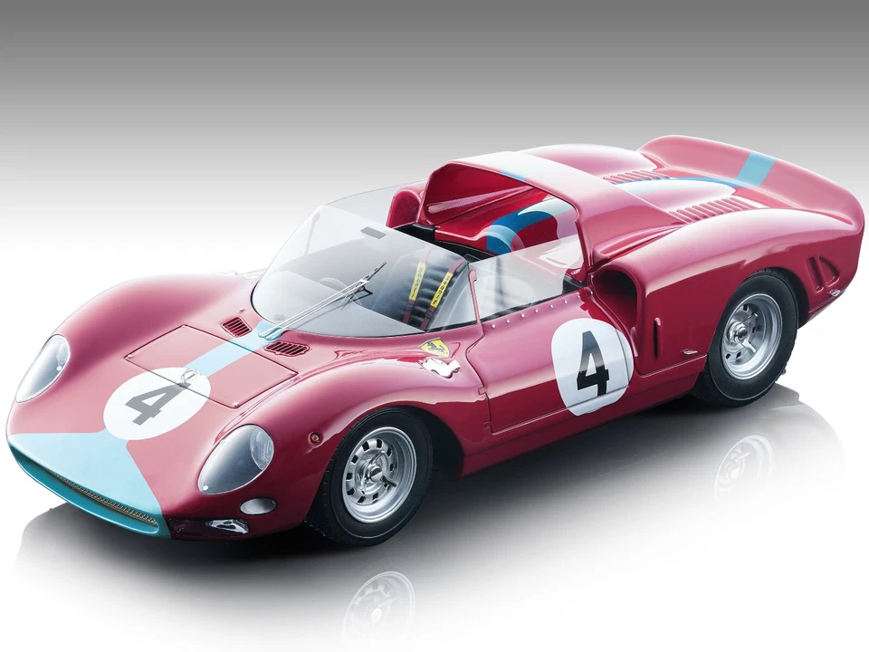 Ferrari 275 P2 #4 Nurburgring 1000KM 1965 1/18 Tecnomodel Model Car TM18-273B