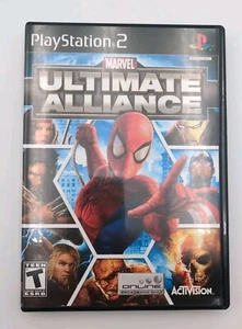 Marvel Ultimate Alliance PS2 PlayStation 2 - Complete CIB - Picture 1 of 5