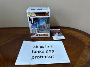 Funko Pop Movies Transformers ""Optimus Prime"" #1372 firmato Peter Cullen JSA COA - Foto 1 di 7