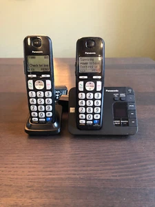 Panasonic KX-TGE230 Cordless Phone Answering System w/ 2 Handsets  PLEASE READ - Picture 1 of 6