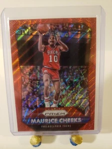 2015-16 Panini Prizm Prizms Ruby Wave #300 Maurice Cheeks #D/350 76ers - Picture 1 of 2