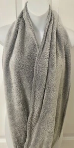 Silver Grey Soft Cosy Infinity/Loop Scarf. Made In Tasmania - Picture 1 of 3