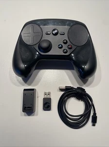 Steam Controller Model 1001 + Dongle + USB Extender + Micro USB Cable - Picture 1 of 6