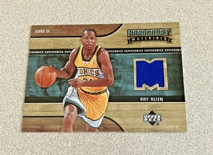 2006-07 Upper Deck Hardcourt Materials #HM-RR Ray Allen Sonics - Imagen 1 de 2