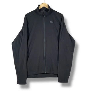 Giacca pile Helly Hansen uomo XL nera full zip leggera outdoor riciclata - Foto 1 di 8