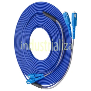 Innen Armored Glasfaser Patch Kabel Duplex Sm Sc-Sc UPC Ftth Pullover 200M - Bild 1 von 7