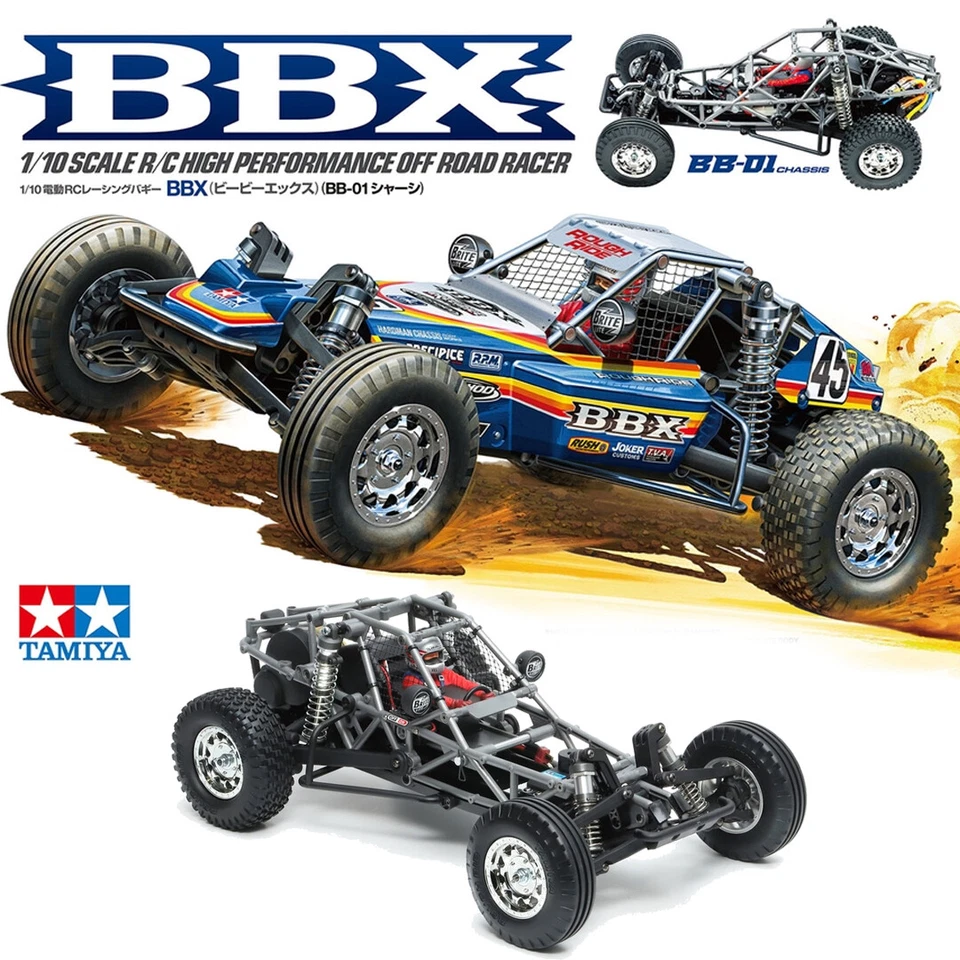 Buggy todoterreno Tamiya 58719 1/10 RC BBX alto rendimiento 2x2 Foto 1 de 4