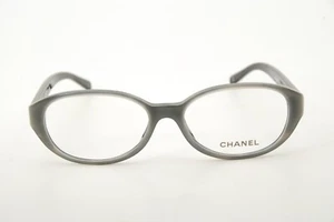 Rare Authentic Chanel 3138 c.845 53mm Gray Black Frames Glasses Italy - Picture 1 of 12