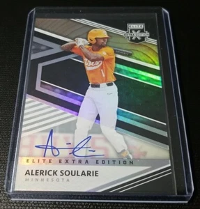 2020 Panini Elite Extra Edition ALERICK SOULARIE Prospect Auto #59 Twins RC - Picture 1 of 4