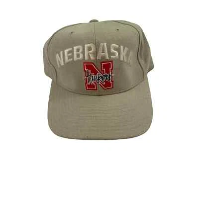 Gorra gorra vintage Nebraska Huskers American Needle bordada ajustable caqui  Foto 1 de 4