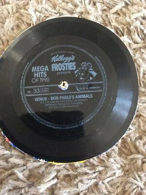 FROSTIES MEGA HITS OF 1990 FLEXIDISC RECORD VENUS-DON PABLOS ANIMALS - Image 1 of 3