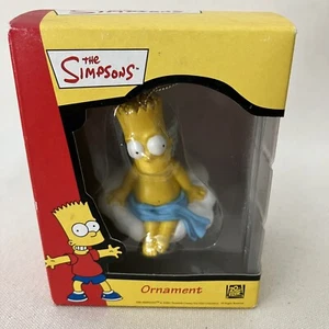 The Simpsons Christmas Ornament Arte Cielo 2001 vintage NIB - Bart Angel - Picture 1 of 5