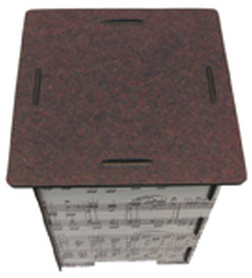 Werkhaus Filzauflage für Photohocker Braun Sitzauflage Hockerauflage - Bild 1 von 1