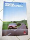 Mitsubishi Space Wagon 1997 Sales Brochure Catalogue Commercial Sales