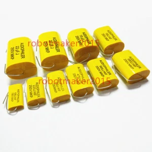 Audiophiler Axial MKP HIFI Crossover Audio Kondensator 250 V 1uf-47uf - Bild 1 von 14