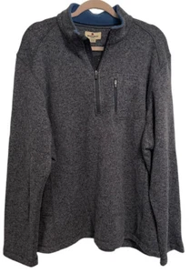 Woolrich 1/4 Zip Pullover Sweater Long Sleeve Pocket Mens Sz 2XL - Picture 1 of 5