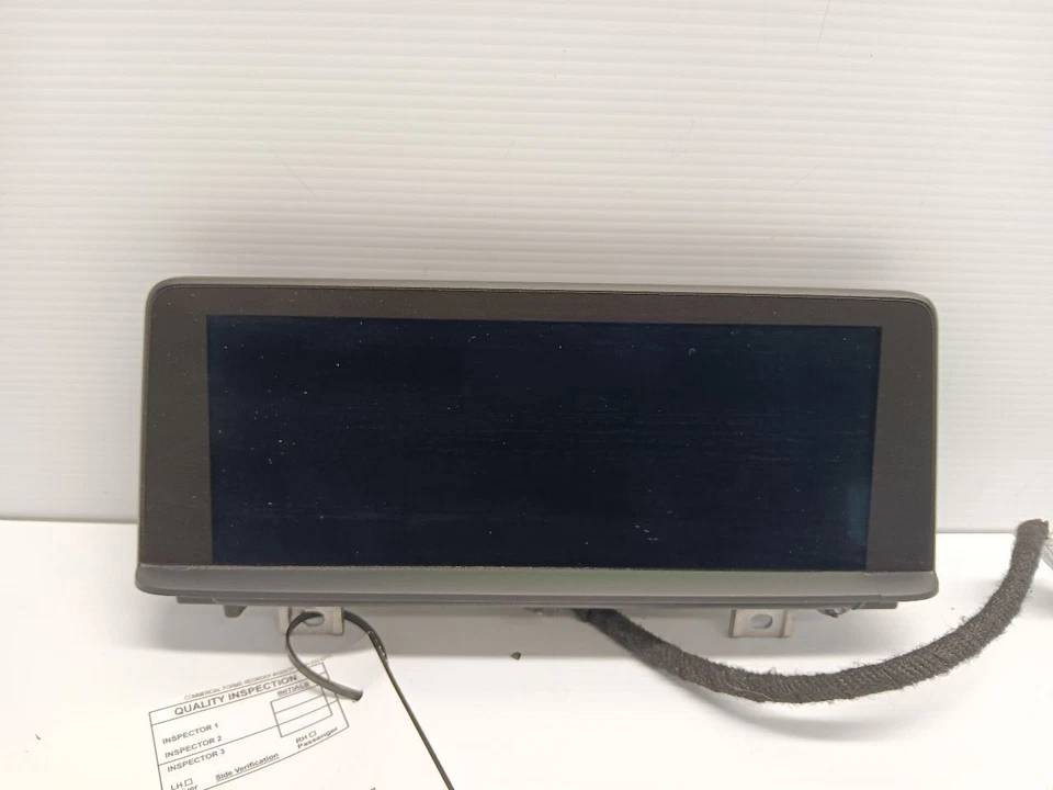 2012 - 2017 BMW 3 4 Series OEM L7 CID Wide Screen GPS Navigation Info Display - Image 1 of 4