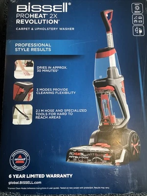Bissell ProHeat 2X Revolution Carpet & Upholstery Washer Brand New FREE Postage - image 1 of 4