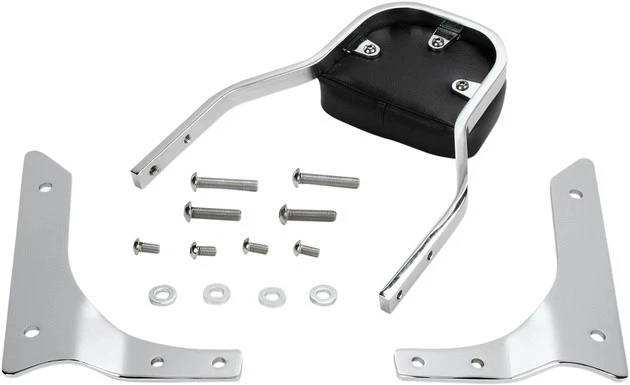 Cobra Mini Sissy Bar Square Chrome fits Honda VT750C Shadow 750 Aero 04-09,11-14 - Image 1 of 1