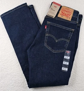 Levis 514 Jeans Herren 30x30 Blau Dark Wash Straight Leg Stretch Denim - Bild 1 von 8
