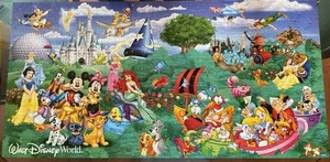 Auténtico Rompecabezas Panorámico Parques Disney 500 Piezas | 30"x15" Completo - Imagen 1 de 3