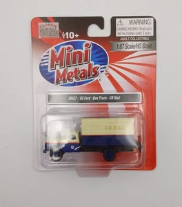 Classic Metal Works 30427 HO Mini Metals U.S Mail 1960 Ford Box Delivery Truck - Picture 1 of 1