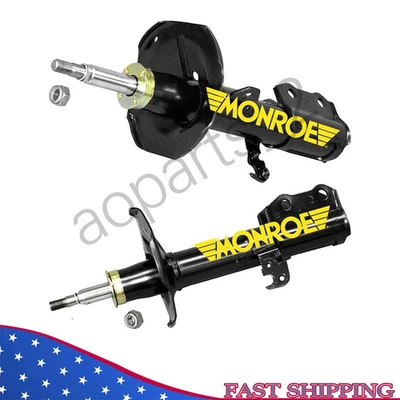 Monroe Front Shocks Struts Fits 2003 2004 2005 2006 2007 2008 Toyota Corolla_AO - Image 1 of 4