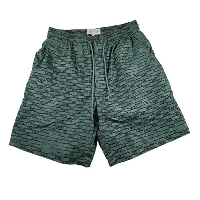 Pantalones Cortos Kith Para Hombre Talla XS Verde Estampado Gráfico Ropa de Calle Defectos Leer Usados 2021 Foto 1 de 4