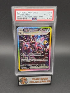 Pokémon Hydreigon EX Surging Sparks 240/191 PSA 10 gemas como nuevo - Imagen 1 de 2