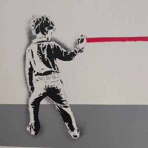 End Of The Line, Signed Dotmasters Serigraph On Nice Paper Low Edition 70 Cm HF - Picture 1 of 6