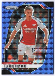 Panini Prizm Premier League 2024-25 Leandro Trossard Blue Mosaic - Picture 1 of 2