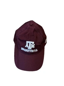 Adidas Texas A&M Basketball Men’s Cap Maroon Official Headwear - Picture 1 of 3