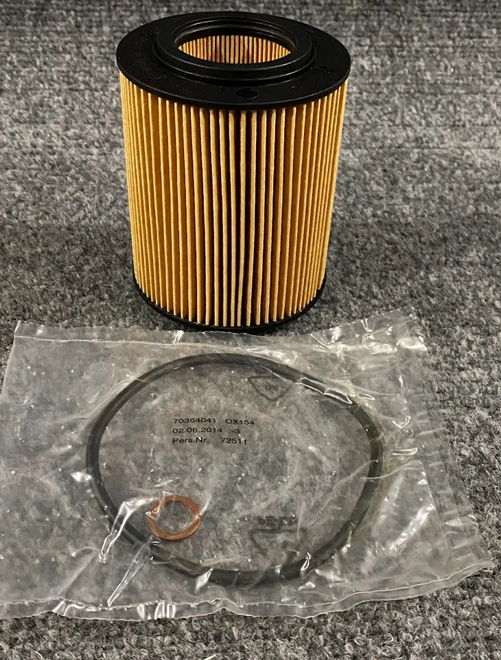 Filtro de aceite Mahle - OX 154/1 D / 11-42-7-512-300 - Se adapta a BMW 323Ci, 323i y otros Foto 1 de 4