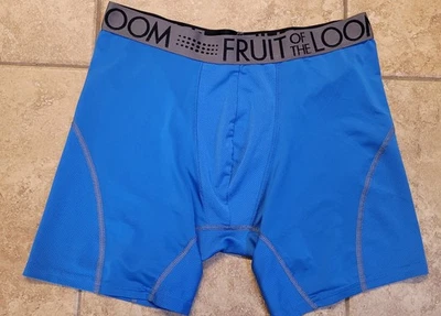 Calzoncillo boxer atlético Fruit of the Loom Breathablr - azul claro - grande para hombre Foto 1 de 3