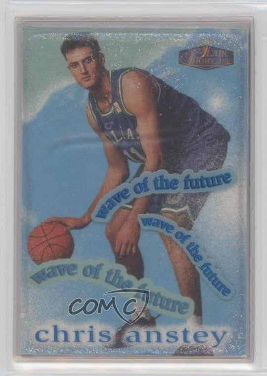 1997-98 Flair Showcase Wave of the Future Chris Anstey #3WF Rookie RC - Image 1 of 2
