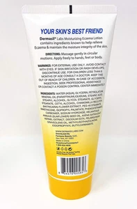 Dermasil Labs Eczema Relief Moisturizing Body Lotion Chamomile Oatmeal 6 oz Tube - Picture 1 of 5