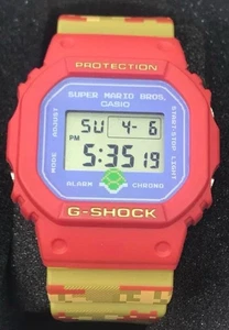 Casio G-Shock Super Mario Bros Men's Watch - DW-5600SMB-4JR From Japan - Picture 1 of 11