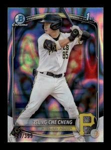 2025 Bowman Chrome Prospects Tsung-Che Cheng #BCP-95 1st Lava Refractor /399 - Bild 1 von 2