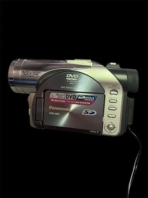Panasonic  VDR-M50 DVD Camcorder - Tested Working has power cord read (dis)  - Image 1 of 4