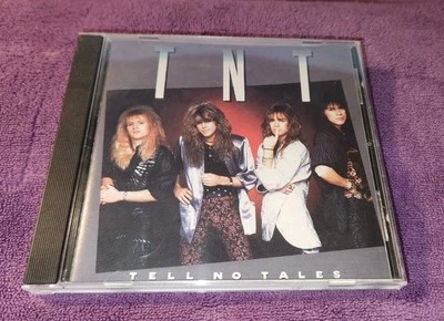 TNT cd TELL NO TALES made in west germany tony harnell t.n.t.  - Imagem 1 de 4