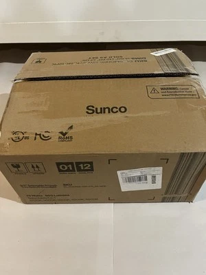 Sunco 12 Pack Retrofit LED Recessed Lighting 6 Inch, 5000K Daylight, Dimmable - Image 1 of 4