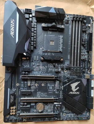 Gigabyte Aorus GA-AX370-Gaming K7 AMD X370 Socket AM4 ATX Mainboard OVP - Bild 1 von 4