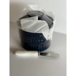 DDN Global Butter Dish With Lid - Ceramic Blue - Picture 1 of 4