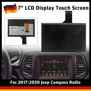 Radio navegación pantalla táctil pantalla LCD de 7" para Jeep Compass 2017-2020 - Imagen 1 de 11