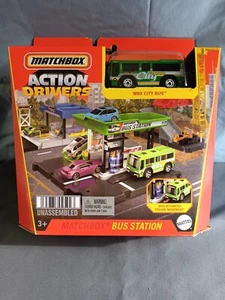 NEW Matchbox Action Drivers Police Traffic Center Mattel Ford Police Interceptor - Picture 1 of 5