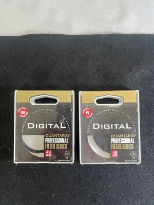 New 49mm Quantaray Professional filter Multi-Coated UV Protector and CircularPL - Image 1 of 4