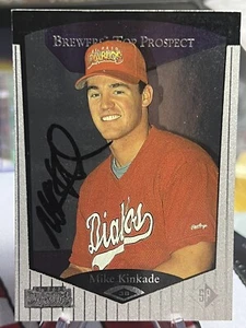 1998 Upper Deck Minor League Mike Kinkade #71 Auto Signed - Picture 1 of 2