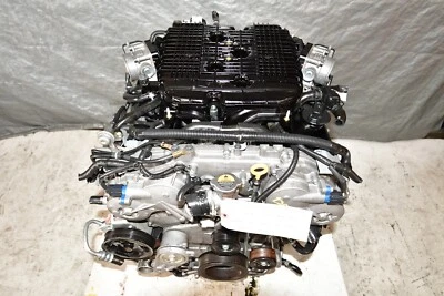 JDM 2007-2012 Infiniti EX35 G35 350Z M35 FX35 VQ35HR 3.5L Motor V6 RWD Engine - Image 1 of 4