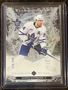 Auston Matthews /249 2024-25 Upper Deck Black Diamond Stars #BDS-AM Toronto - Bild 1 von 2